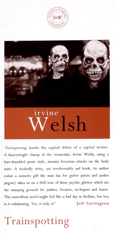 novelist welsh crossword|1993 irvine welsh novel.